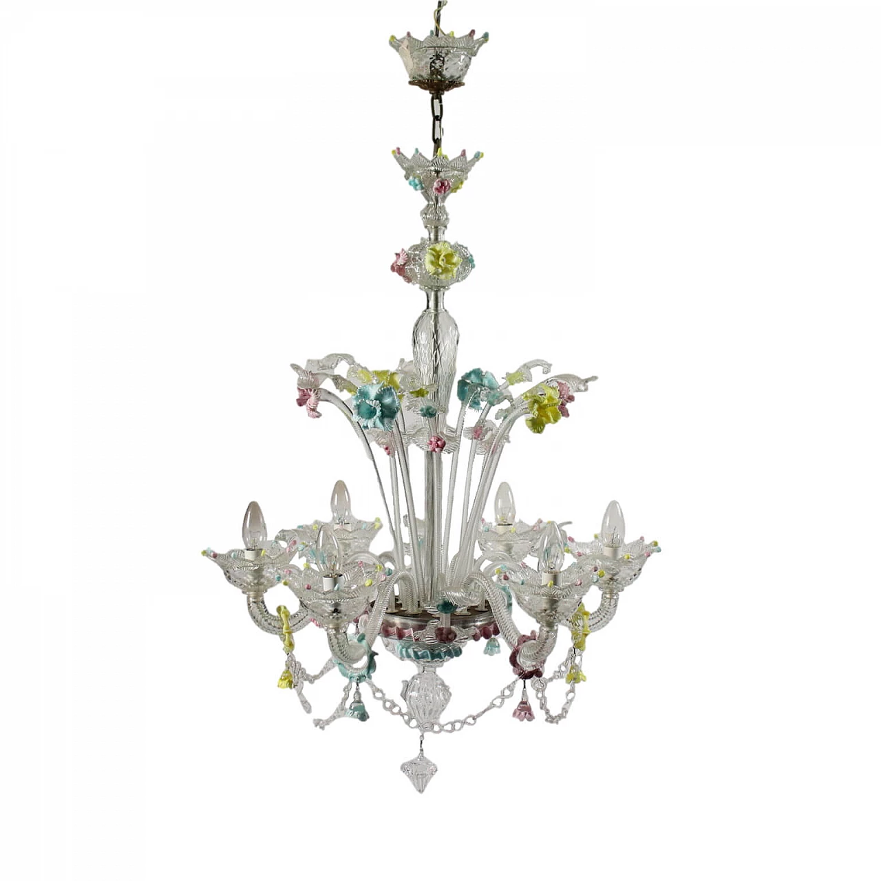 Lampadario in vetro di Murano 1418365