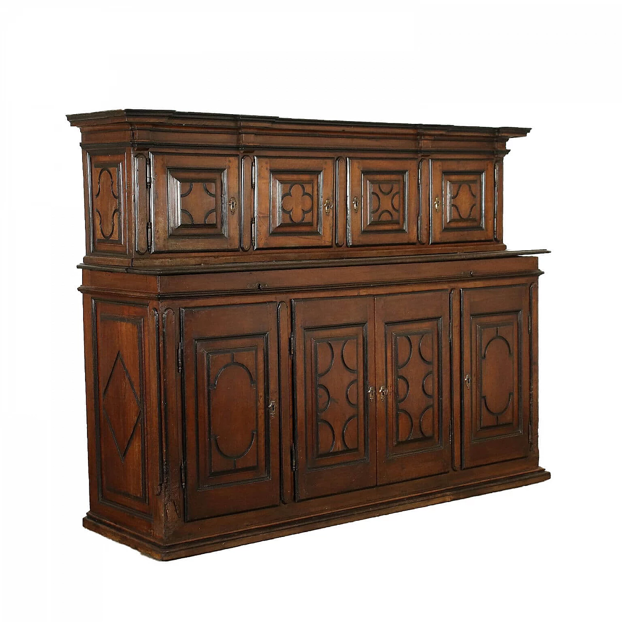 Credenza con Alzata Barocco Piemontese 1422330