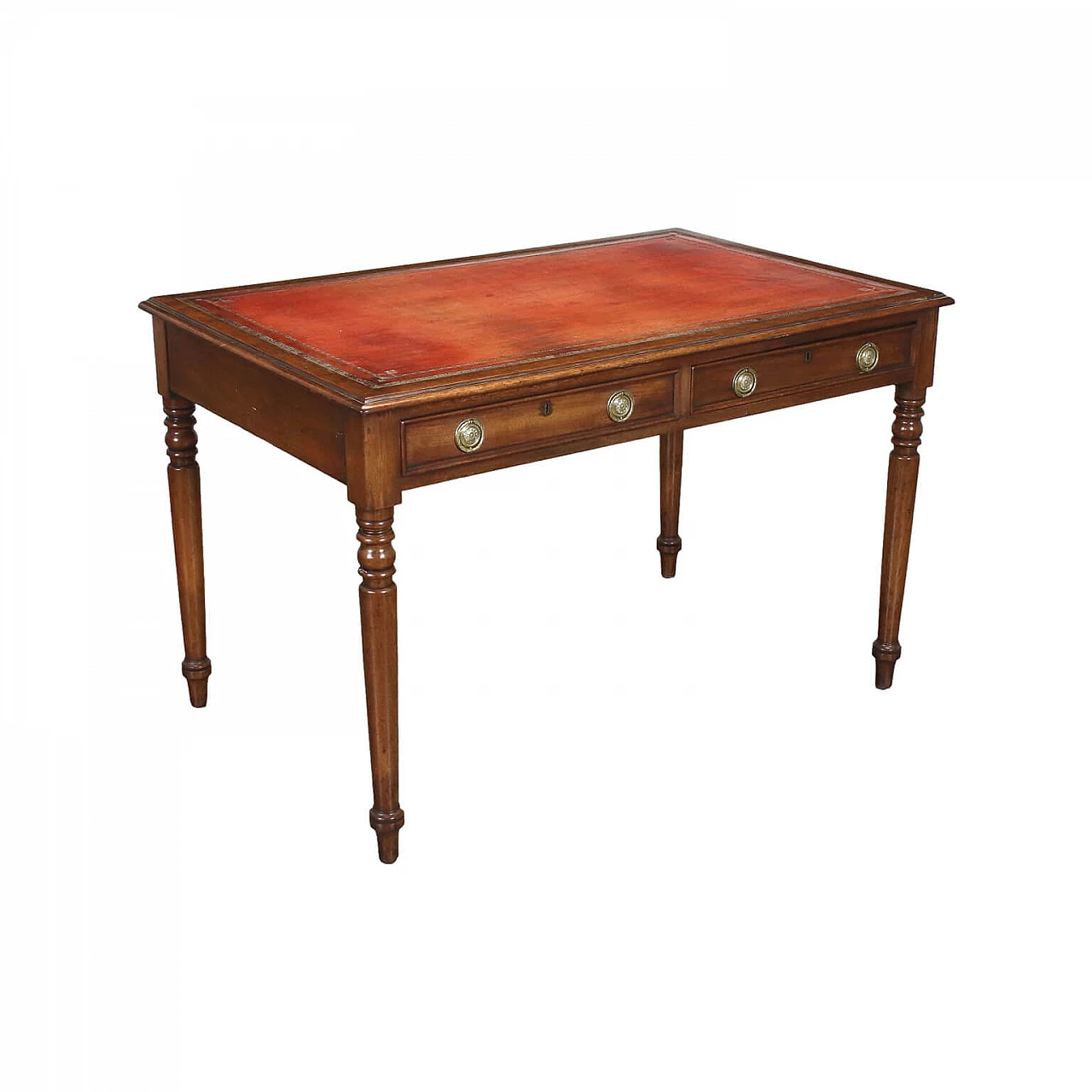 Victorian style mahogany open desk, 19th century 1427933