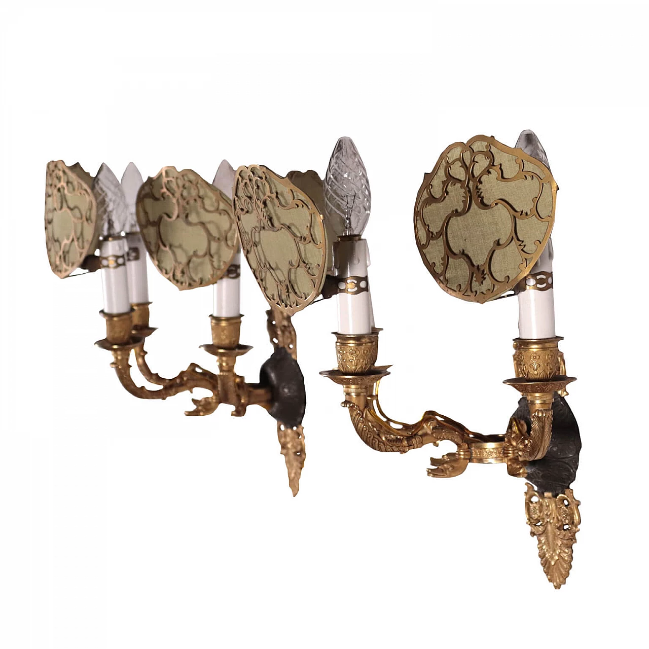 Coppia di Applique Restaurazione 1430275