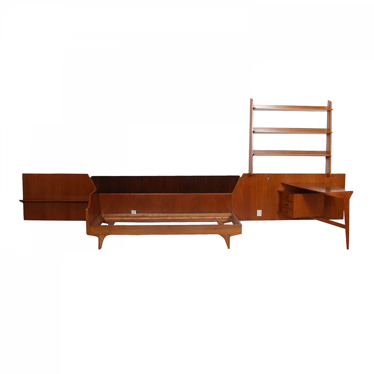 Furniture Teak Veneer Italy 1950s 1960s 1435235