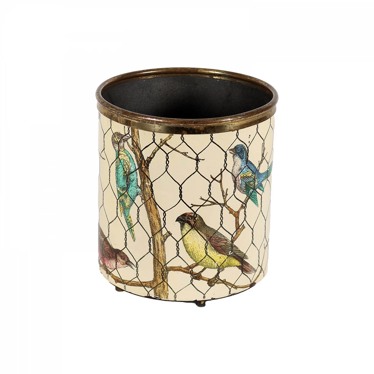 Piero Fornasetti waste paper basket 1443977