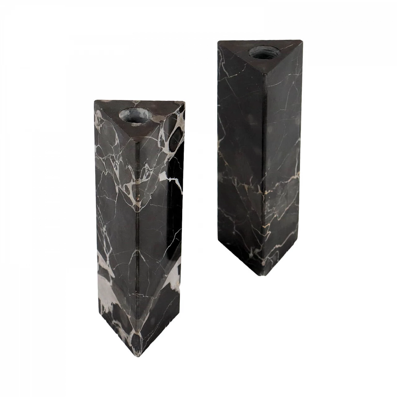 Coppia di vasi di Enzo Mari per Danese, anni '60 1444015