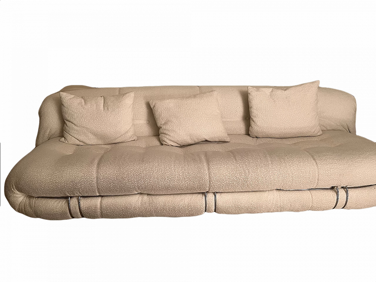 Soriana 3-seater sofa by Afra and Tobia Scarpa for Cassina, 1960s 1444250