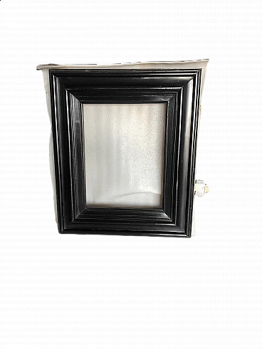 Cornice in legno di noce nero, '800
