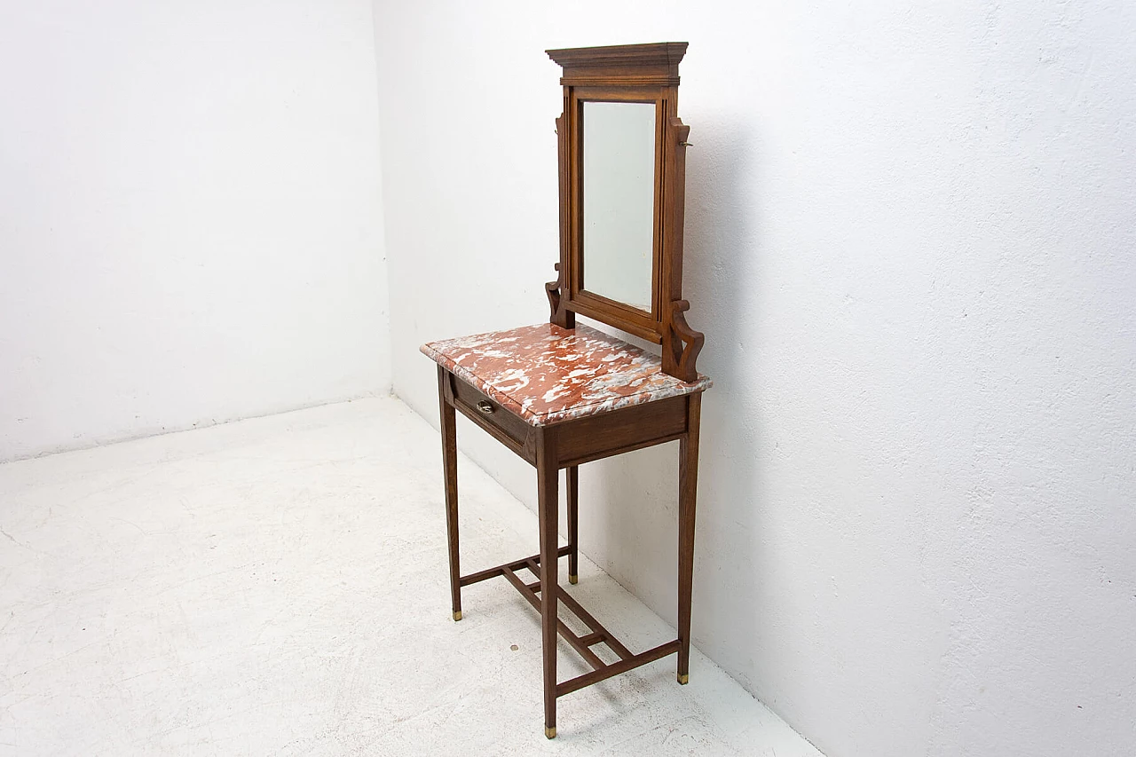 Viennese Secession dressing table with mirror, 1910 1444389
