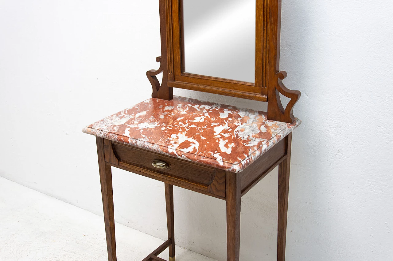Viennese Secession dressing table with mirror, 1910 1444391