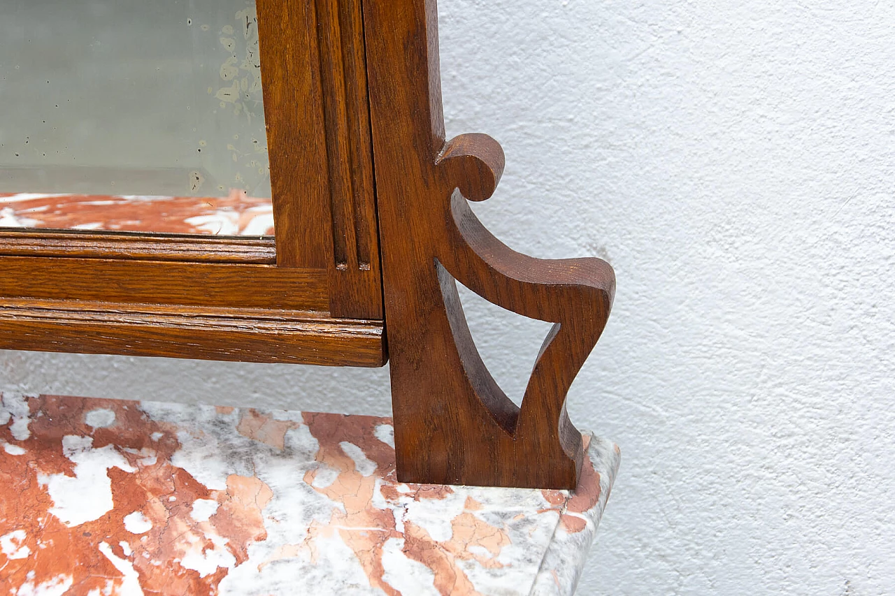 Viennese Secession dressing table with mirror, 1910 1444394