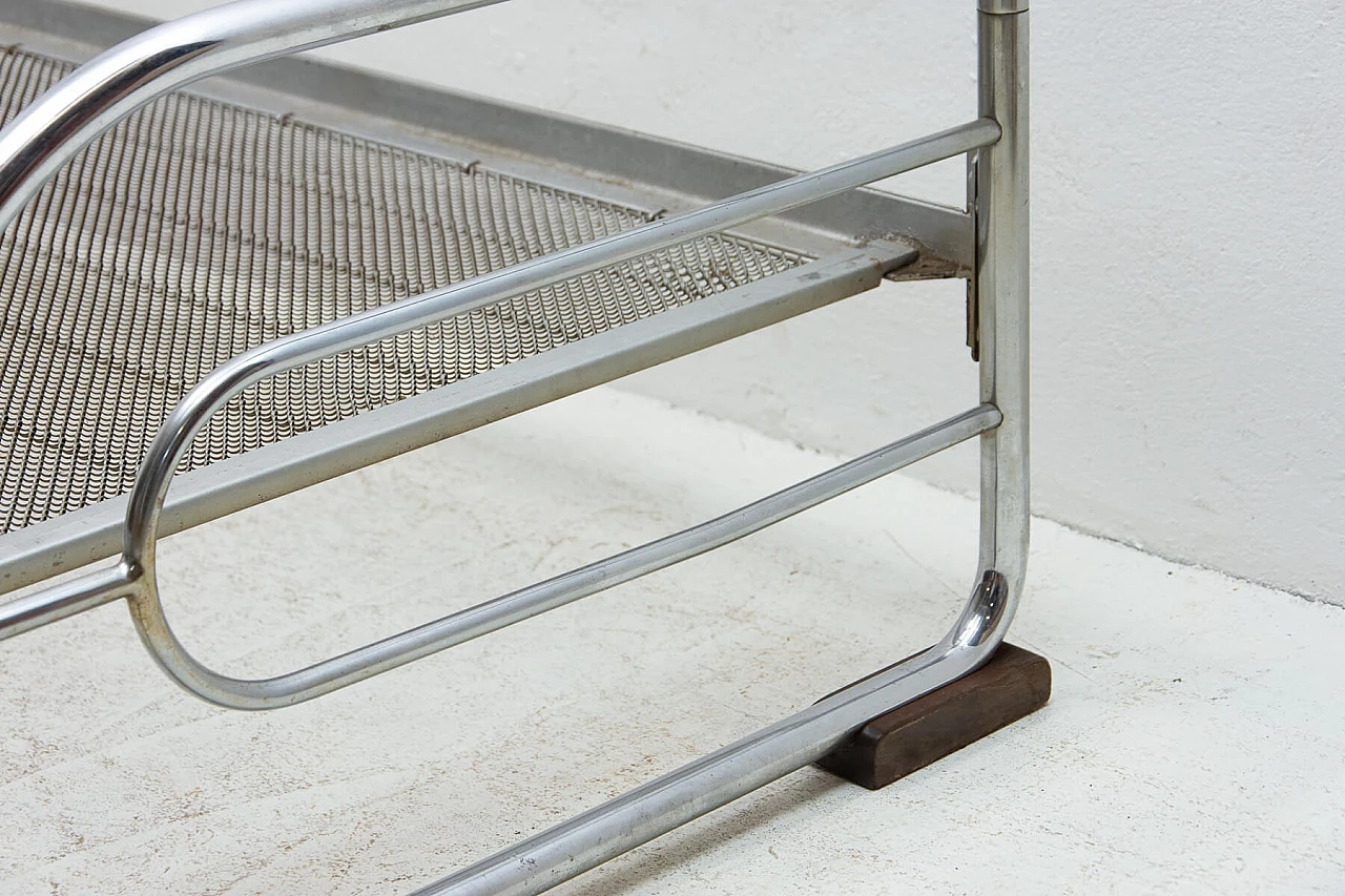 Chromed Bauhaus sofa by Hynek Gottwald, 1930s 1444466