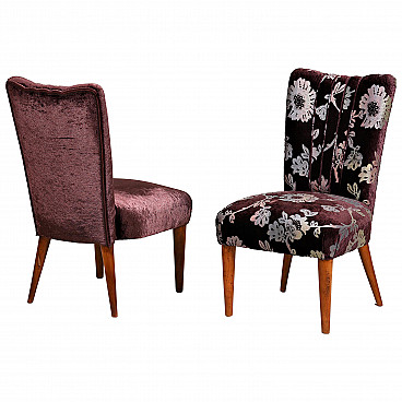 Pair of armchairs by Osvaldo Borsani for ABV Arredamenti, 1950s