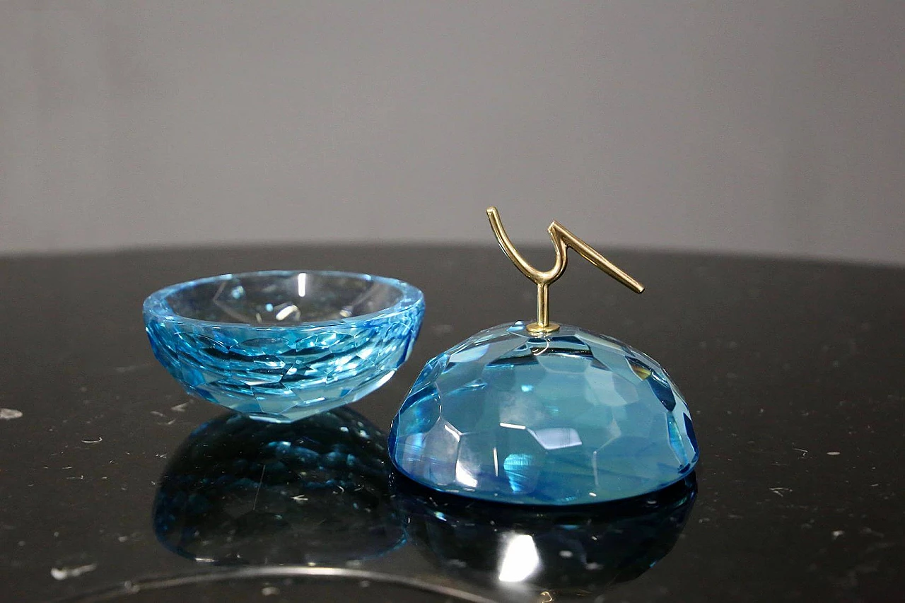 Ghirò Studio brass and glass jewellery box, 2000s 1444680