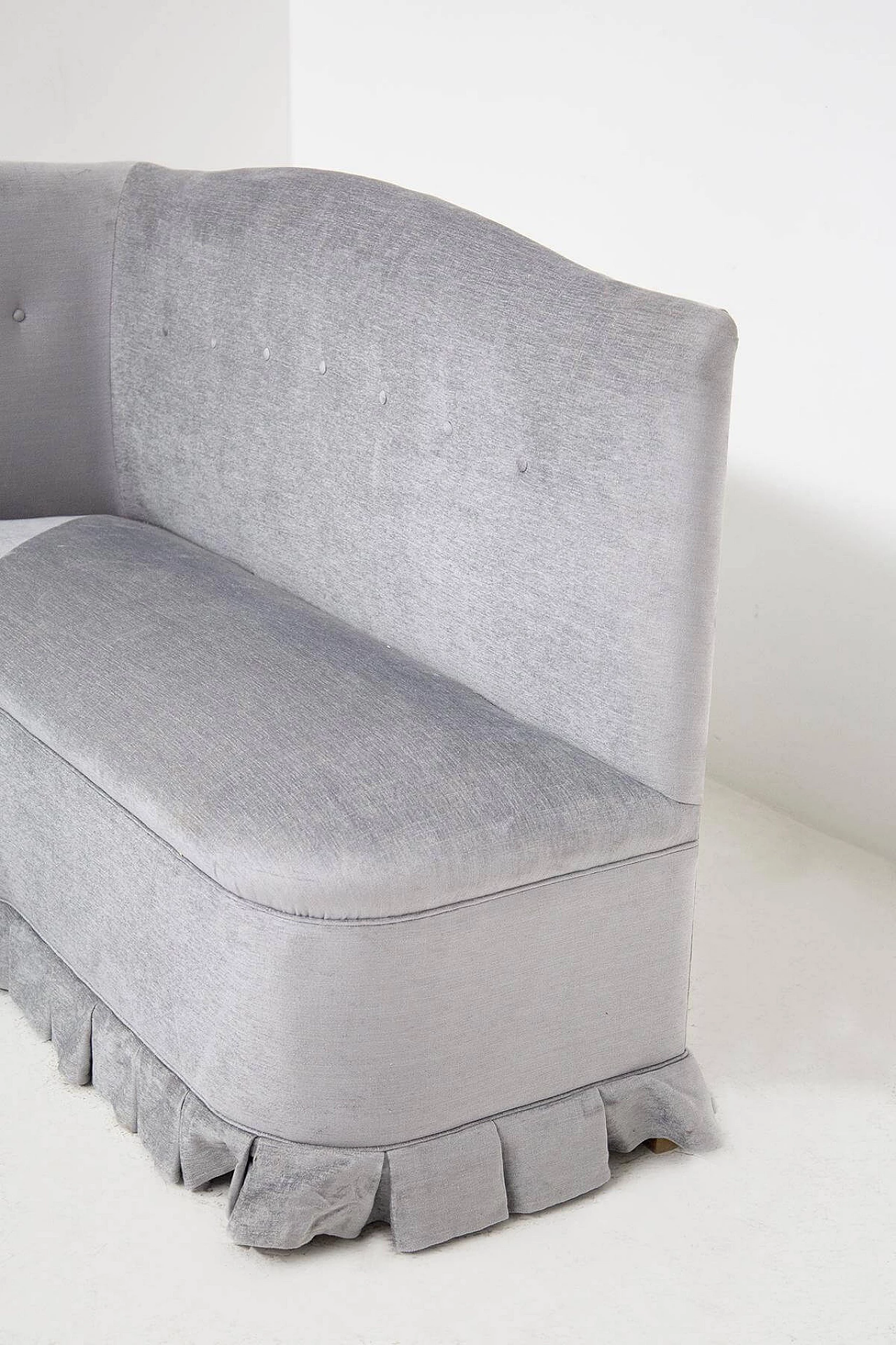 Velvet corner sofa by Gio Ponti, 1950s 1444730