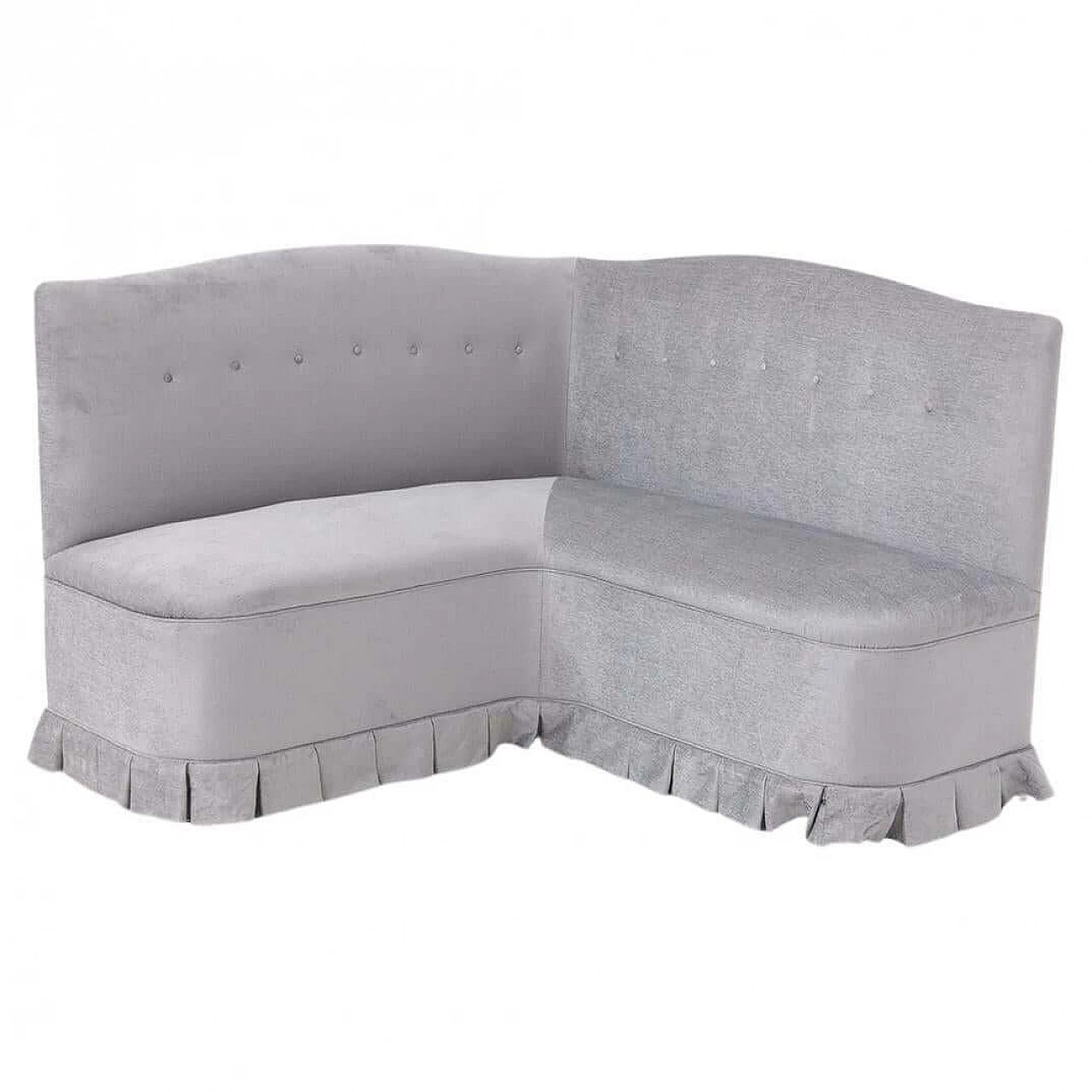 Velvet corner sofa by Gio Ponti, 1950s 1444732