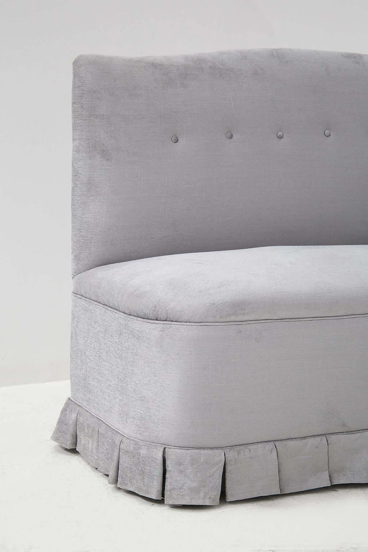 Velvet corner sofa by Gio Ponti, 1950s 1444734