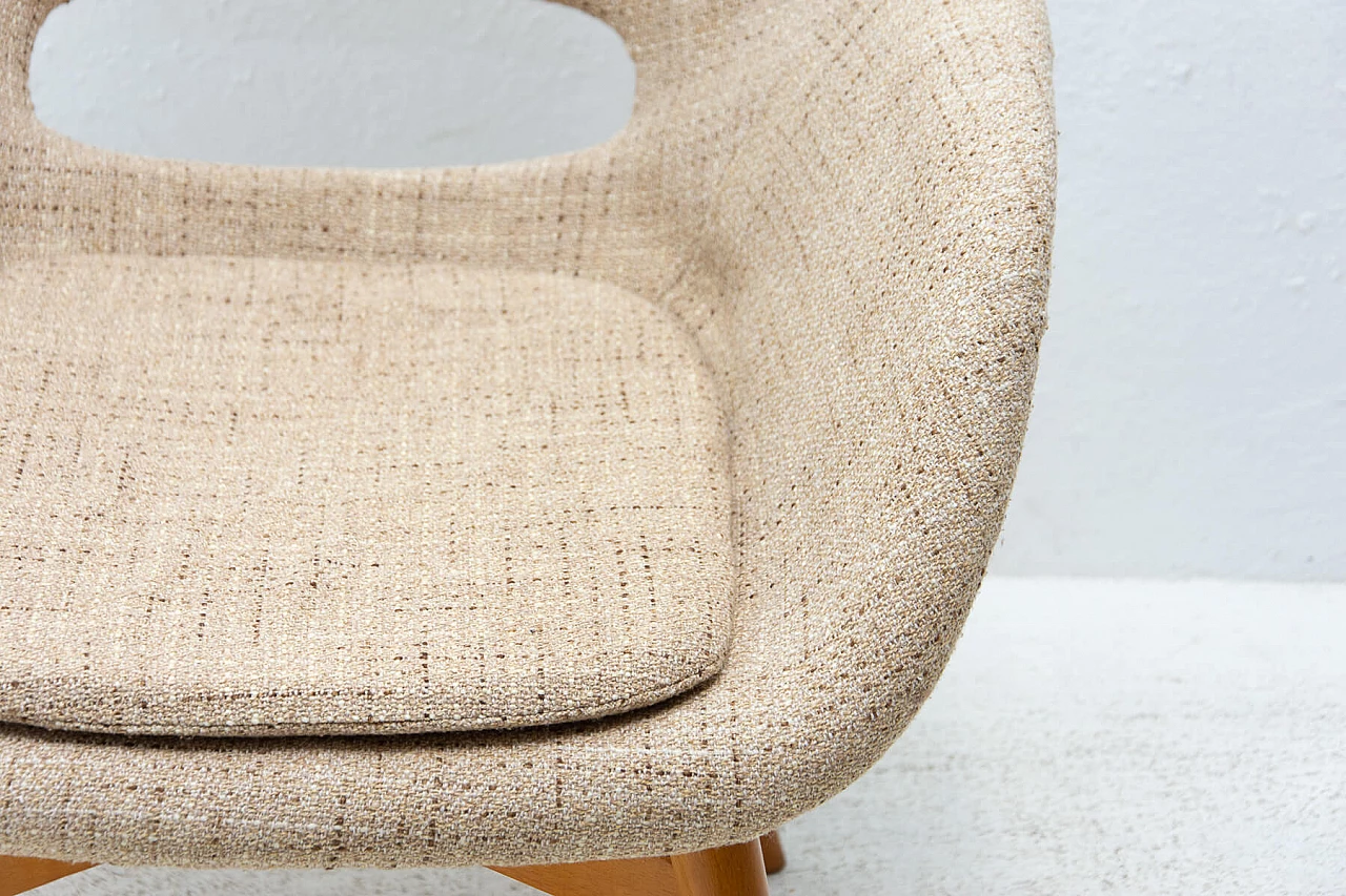Pair of fibreglass armchairs by Miroslav Navrátil, 1960s 1444976