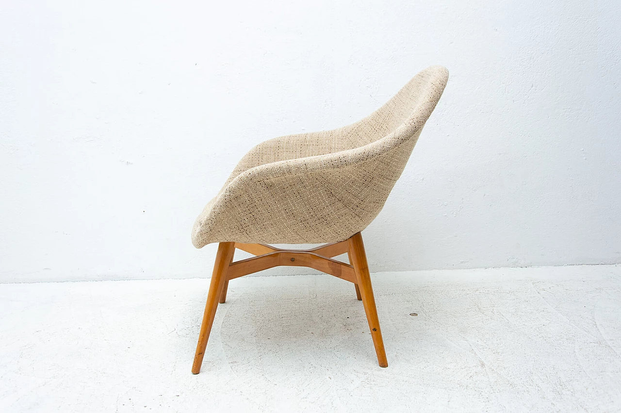 Pair of fibreglass armchairs by Miroslav Navrátil, 1960s 1444980