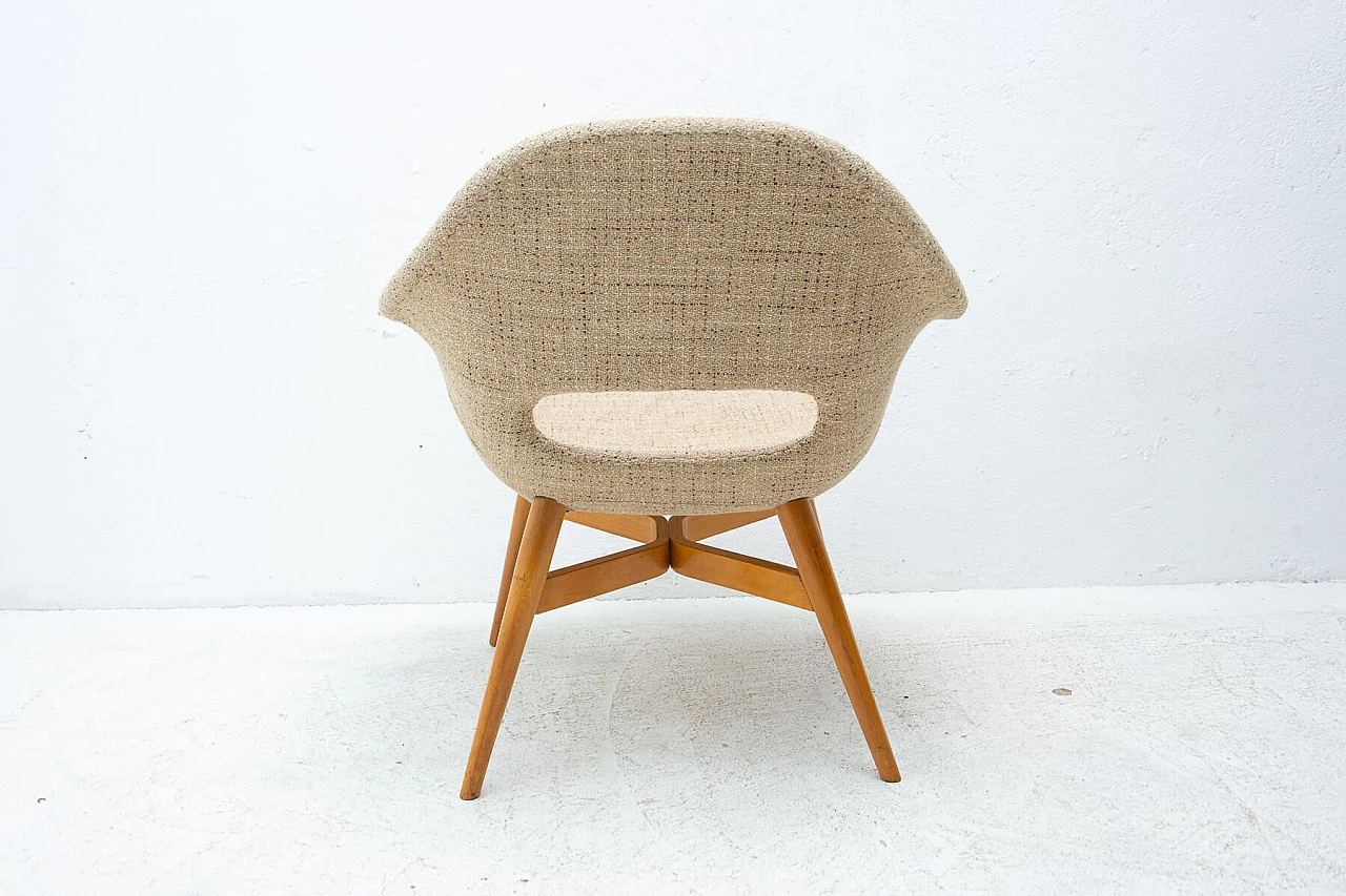 Pair of fibreglass armchairs by Miroslav Navrátil, 1960s 1444982