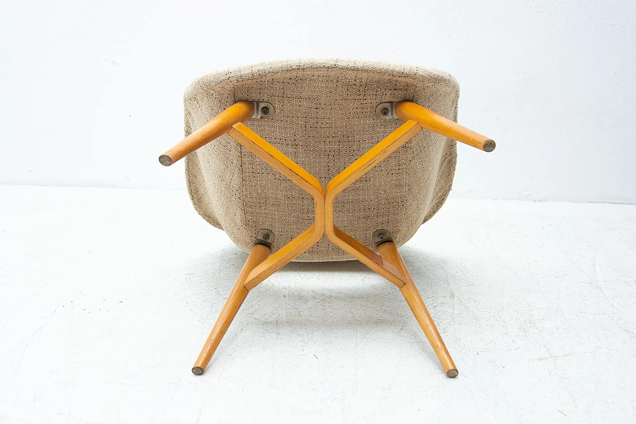 Pair of fibreglass armchairs by Miroslav Navrátil, 1960s 1444983
