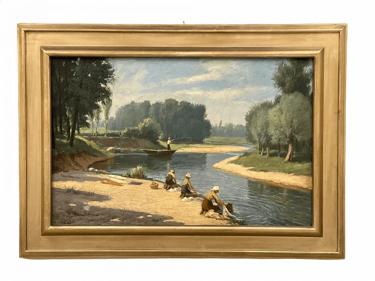 Dipinto di Giulio Vanzaghi, anni '60 1445489