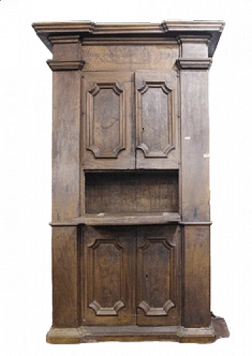 Solid walnut sideboard from the Louis XIV period, 18th century