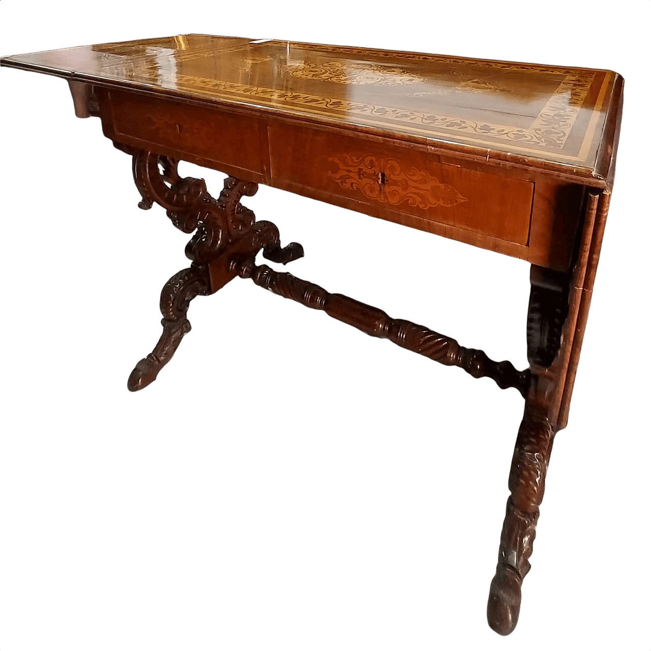 Louis-Philippe style rosewood desk, 19th century 1445615