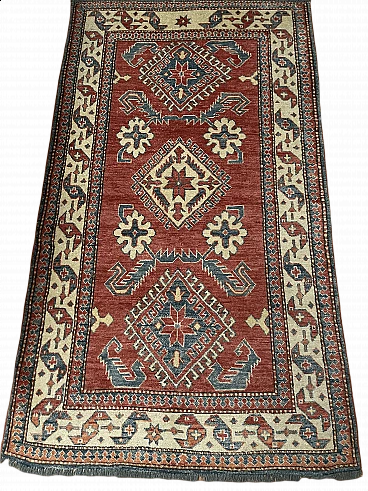 Kilim carpet with geometric pattern, 2000s