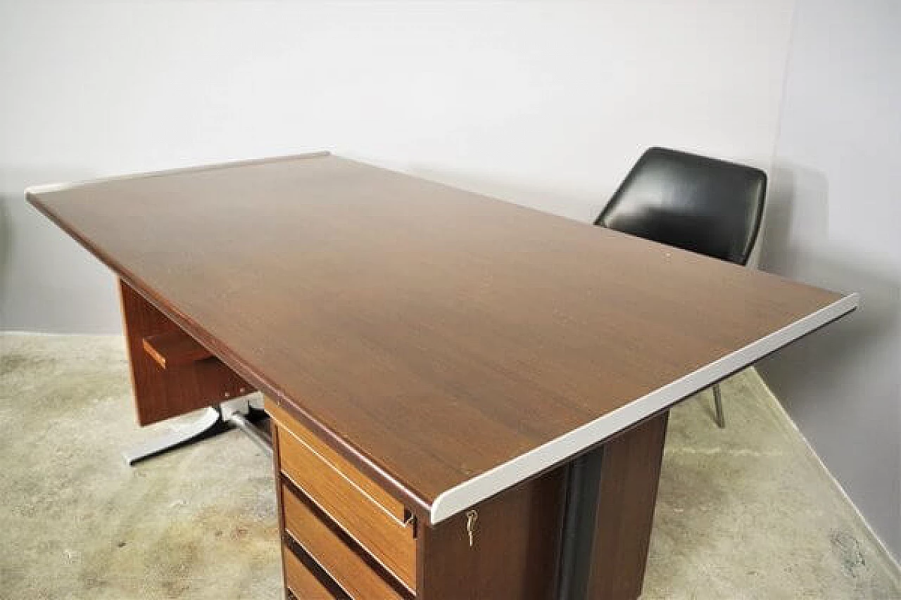 Desk and pair of chairs by Fantoni, 1960s 1447244