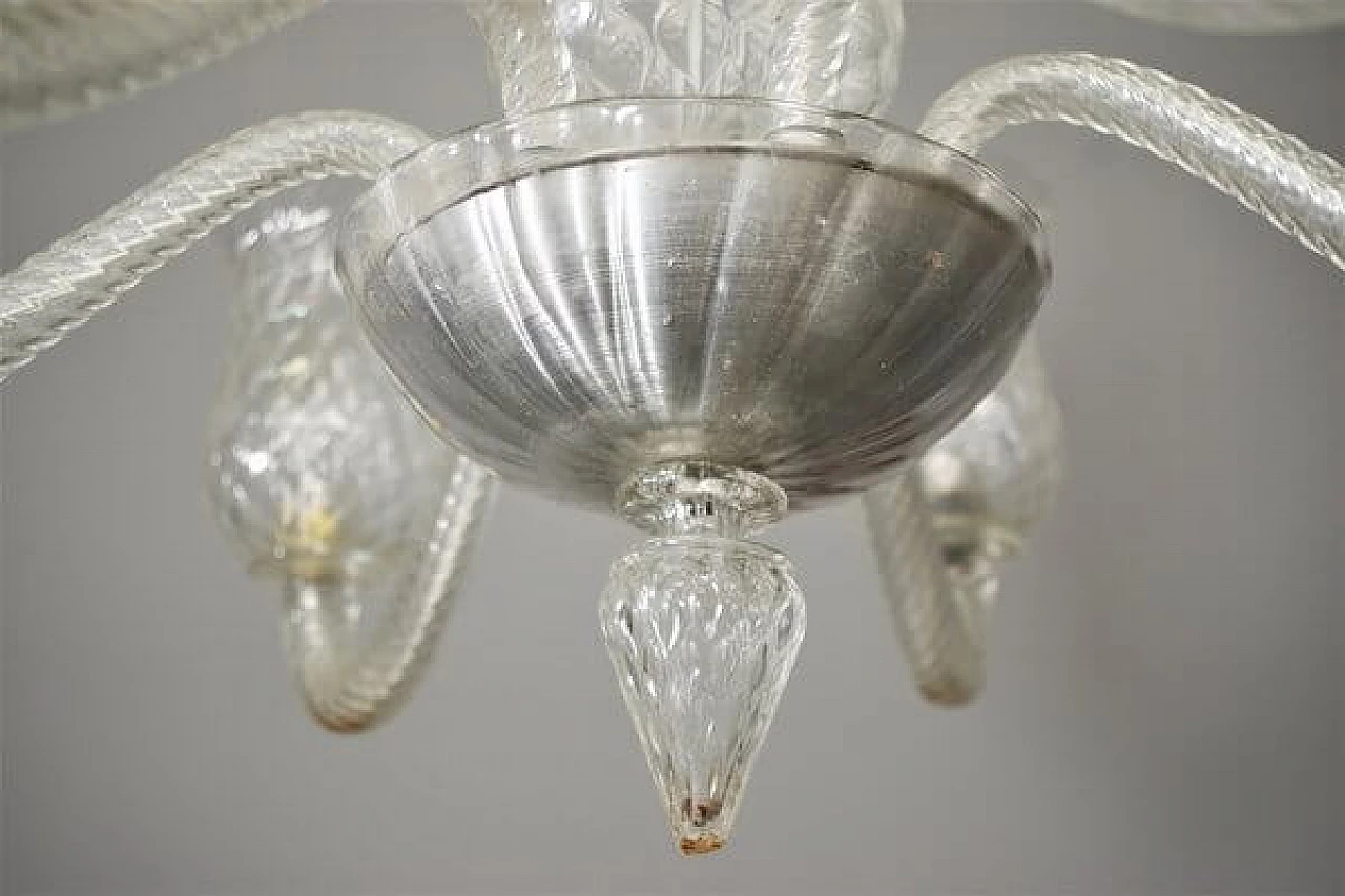 Murano glass chandelier by Venini, 1950s 1447259