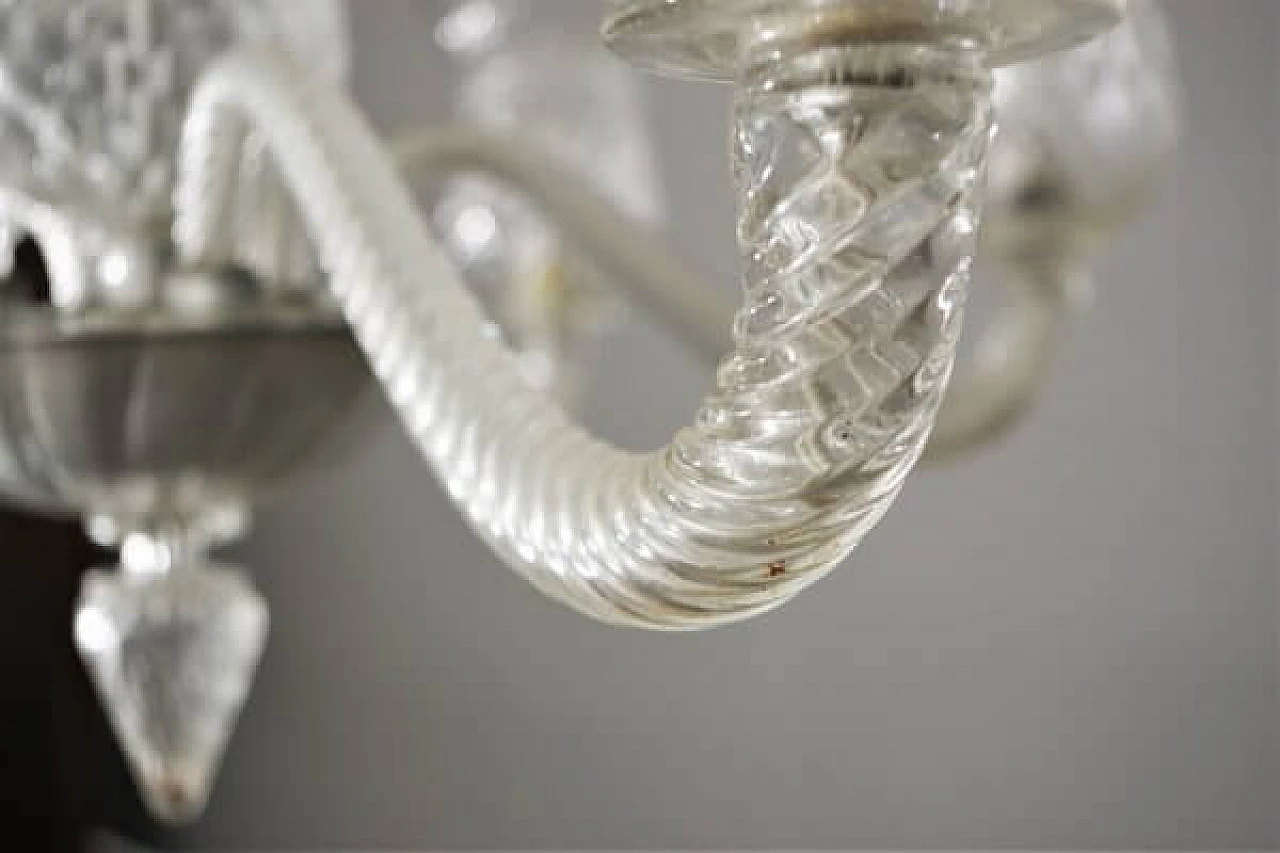 Murano glass chandelier by Venini, 1950s 1447261