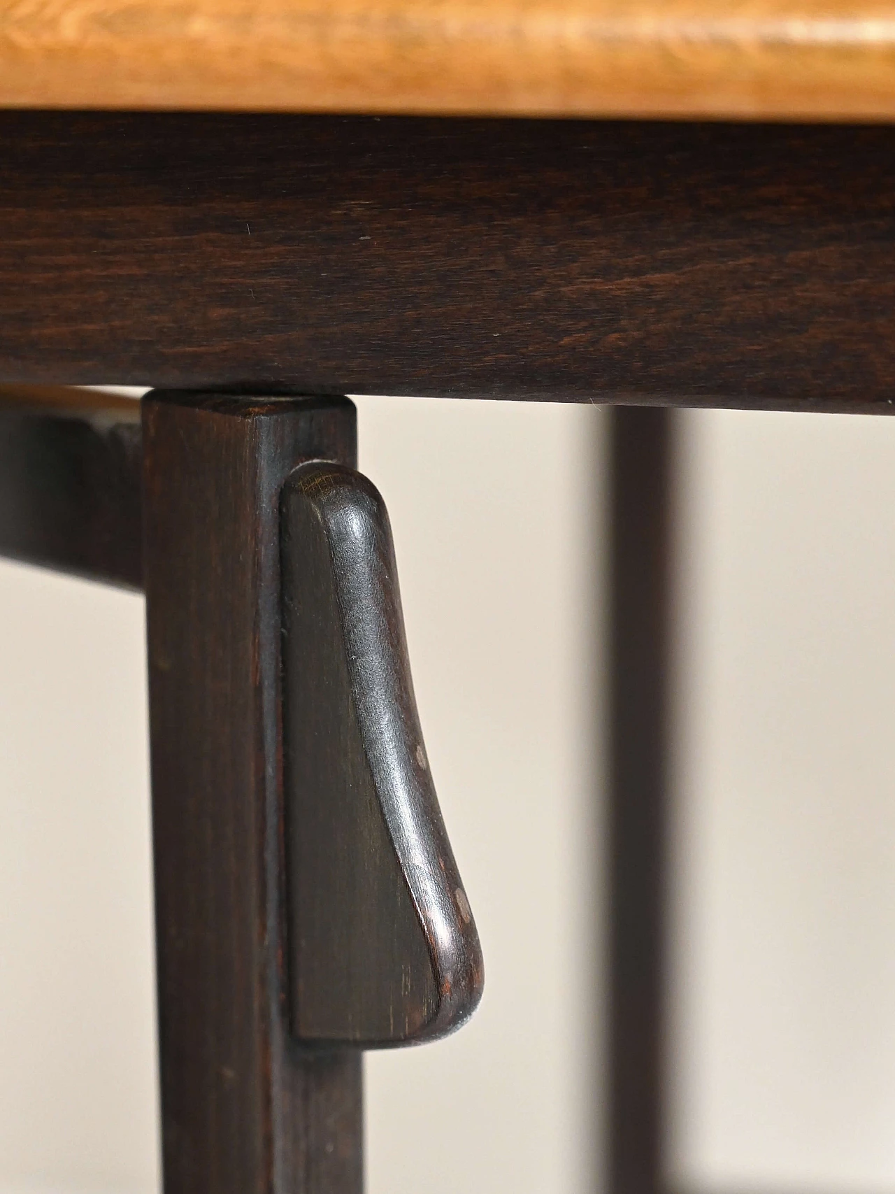 Slagbord teak extending table, 1960s 1447657