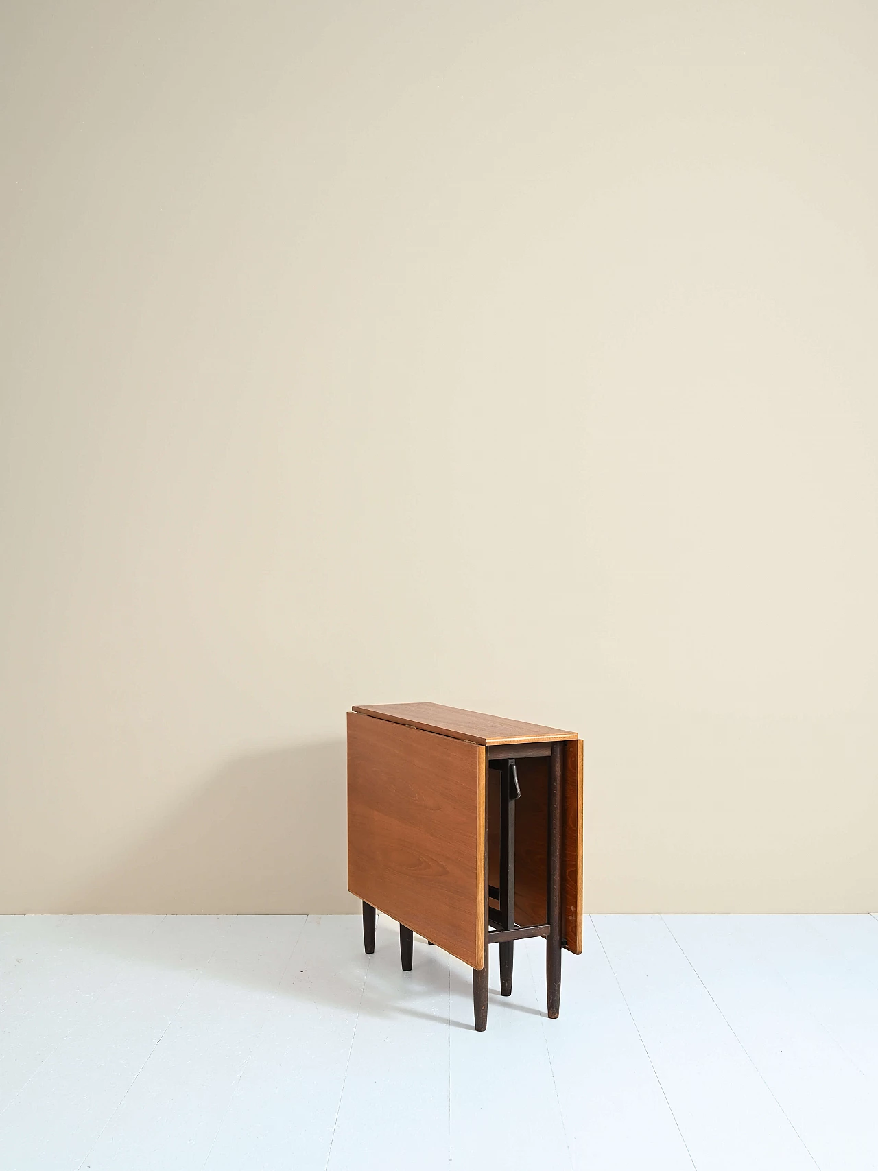 Slagbord teak extending table, 1960s 1447660