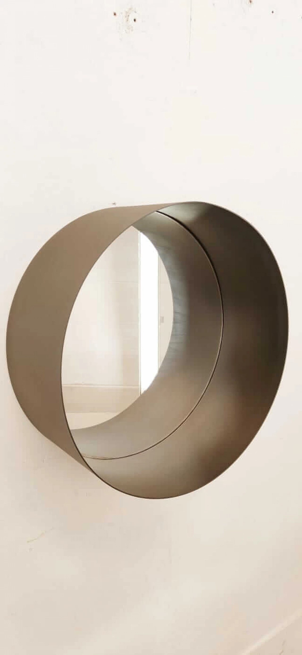 Specchio a forma di cilindro, anni '60 1448844