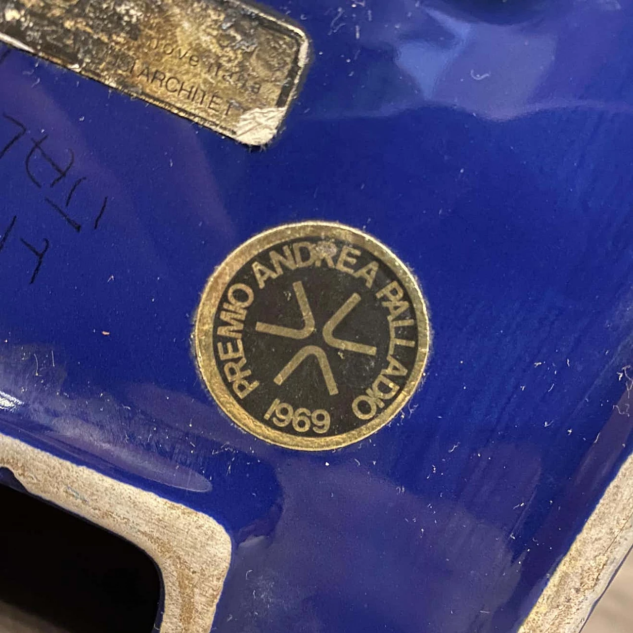 Vase in vetrochina ceramic by Fratelli Brambilla, 60s 1450018