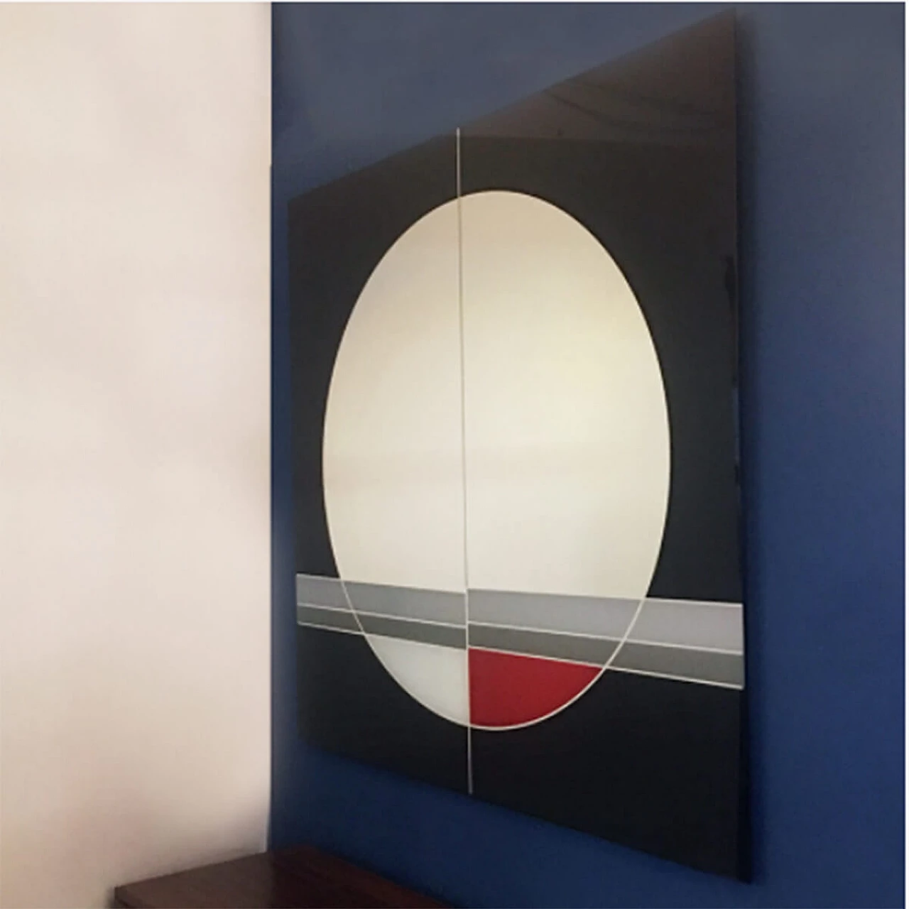 Morphos mirror by Eugenio Carmi for Acerbis, 1980s 1450143