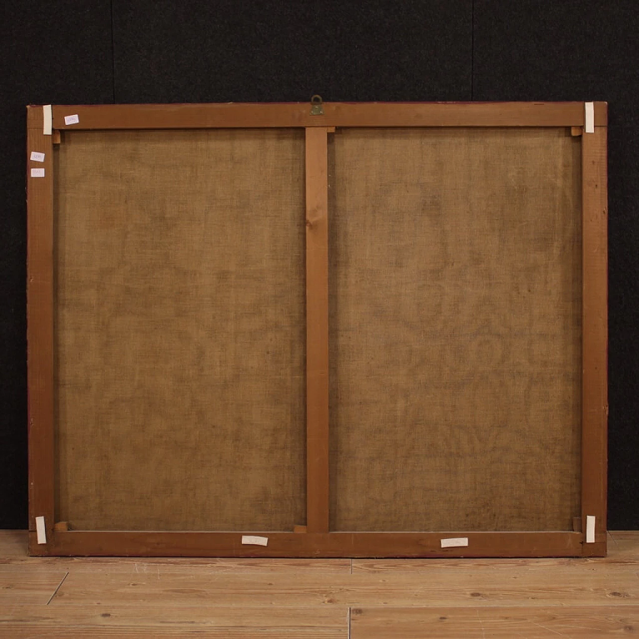 Moses brings forth water from the rock, oil on canvas, 18th century 1450179