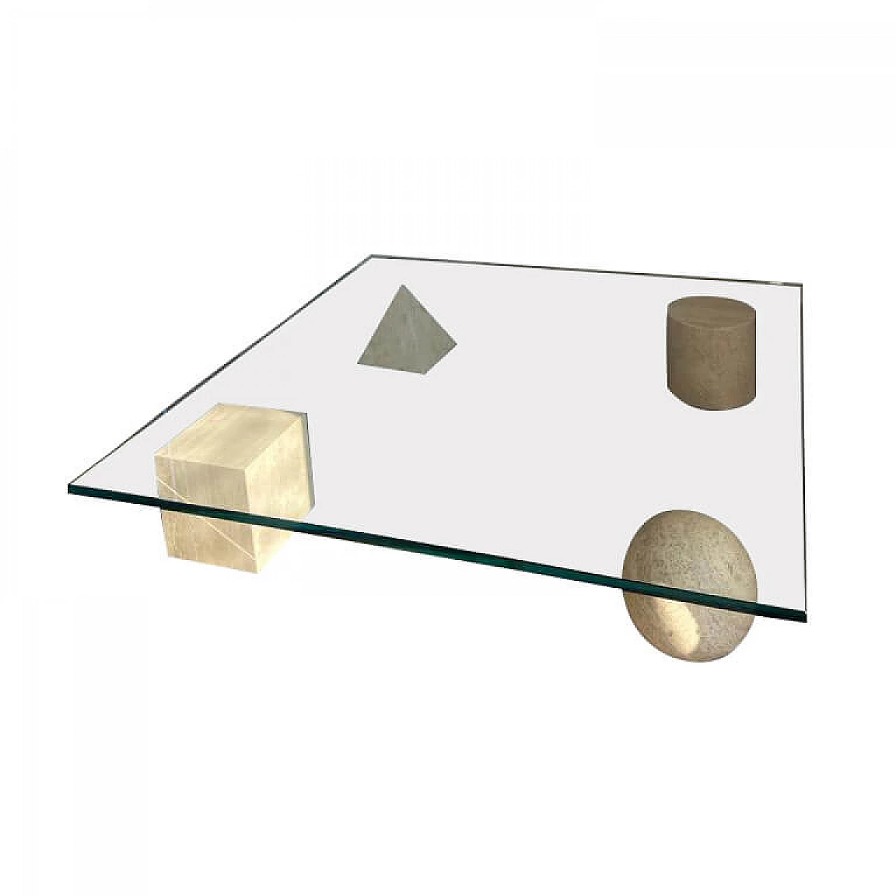 Metafora coffee table by Lella and Massimo Vignelli for Martinelli Luce, 1979 1450411