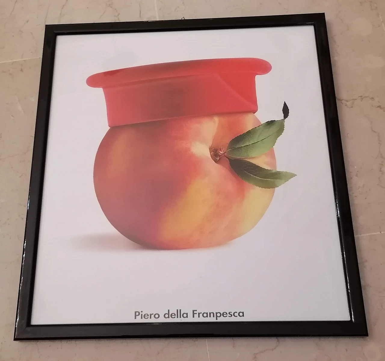 Armando Testa, Piero della Franpesca, advertising poster for Esselunga, 1990s 1450425