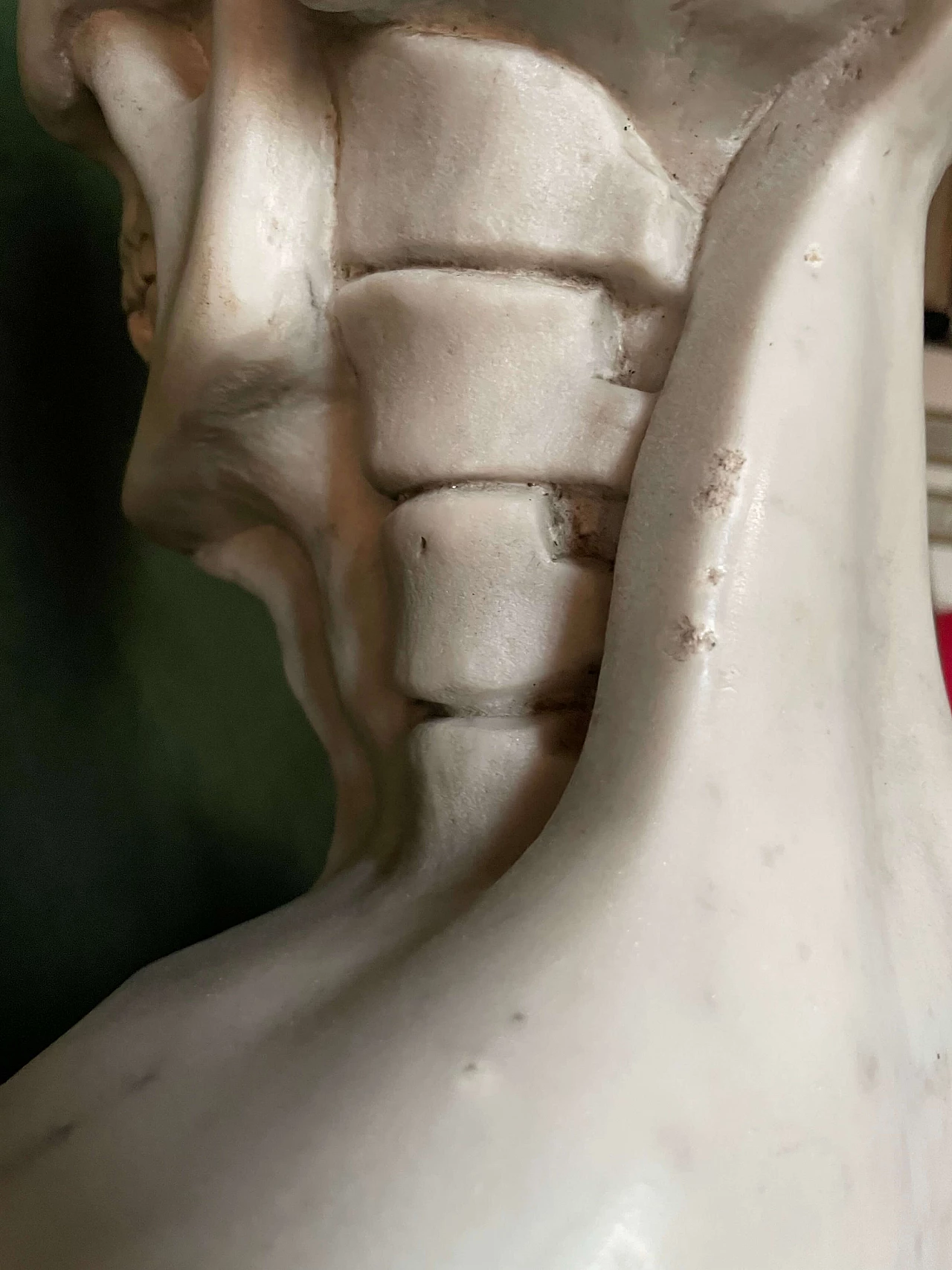 Carrara marble bust of Vanitas, 19th century 1450497