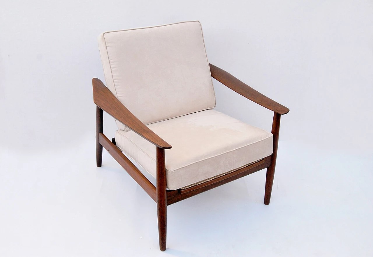 Teak armchair by Arne Vodder for France & Son, 1960s 1451704