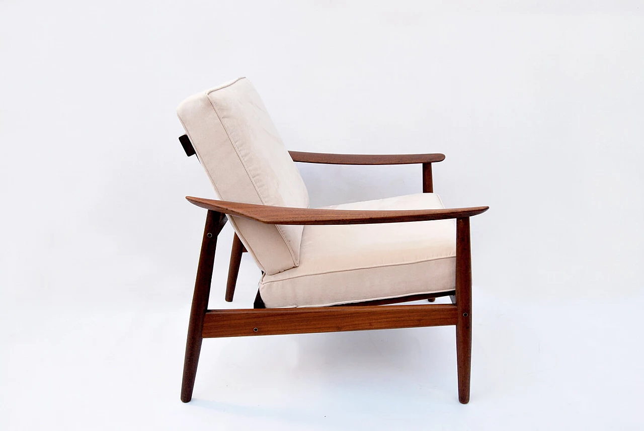 Teak armchair by Arne Vodder for France & Son, 1960s 1451705