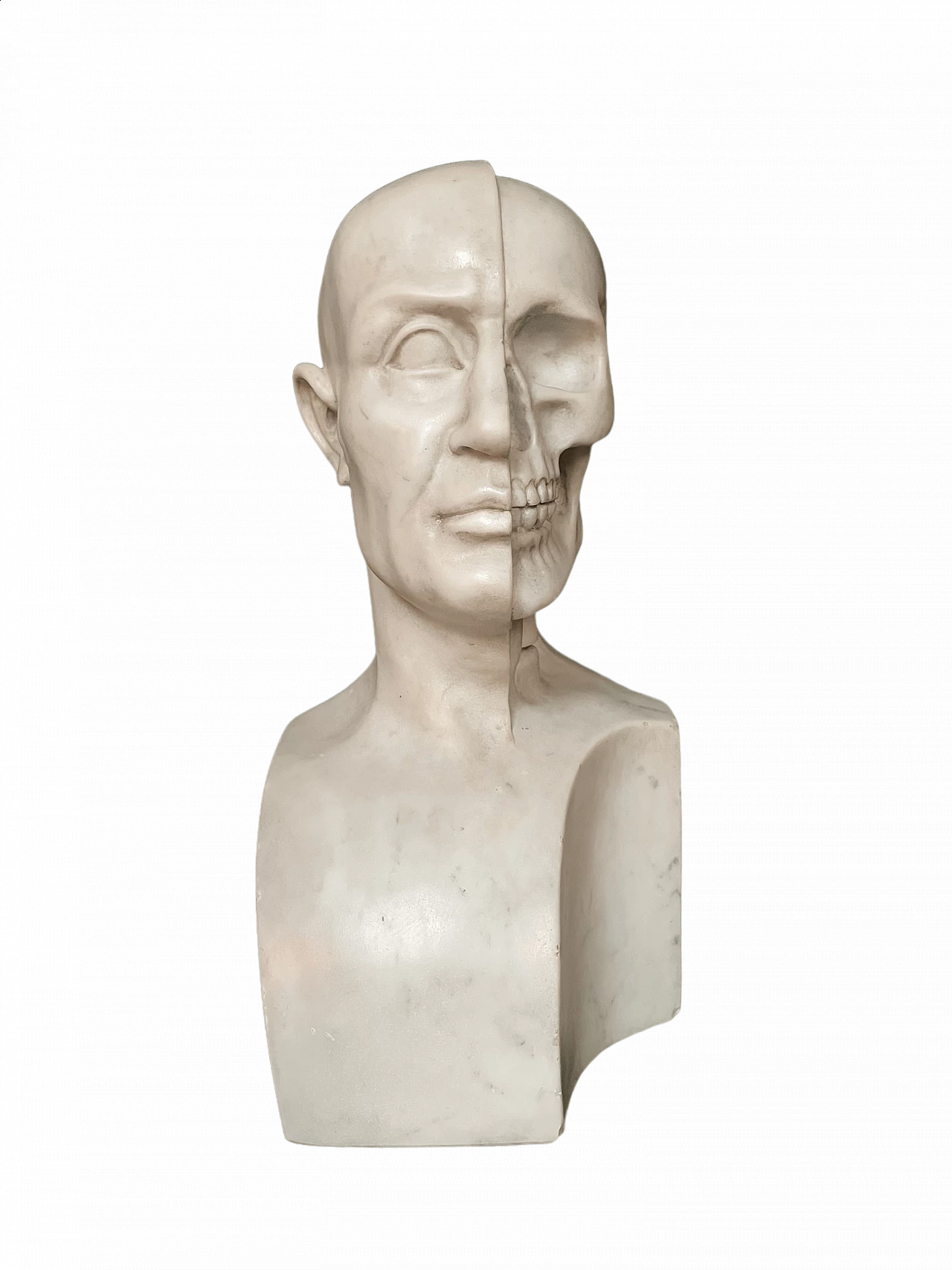 Carrara marble bust of Vanitas, 19th century 1452538