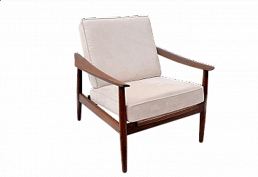 Poltrona in teak di Arne Vodder per France & Son, anni '60