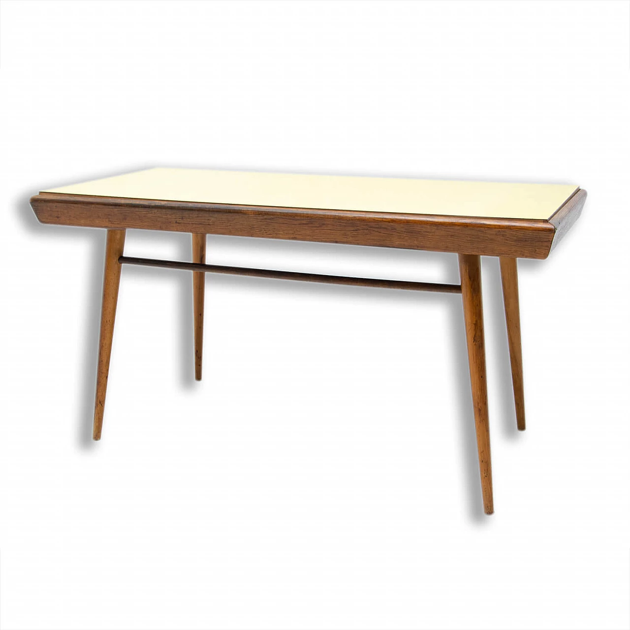 Formica and beech coffee table, 1960s 1452618