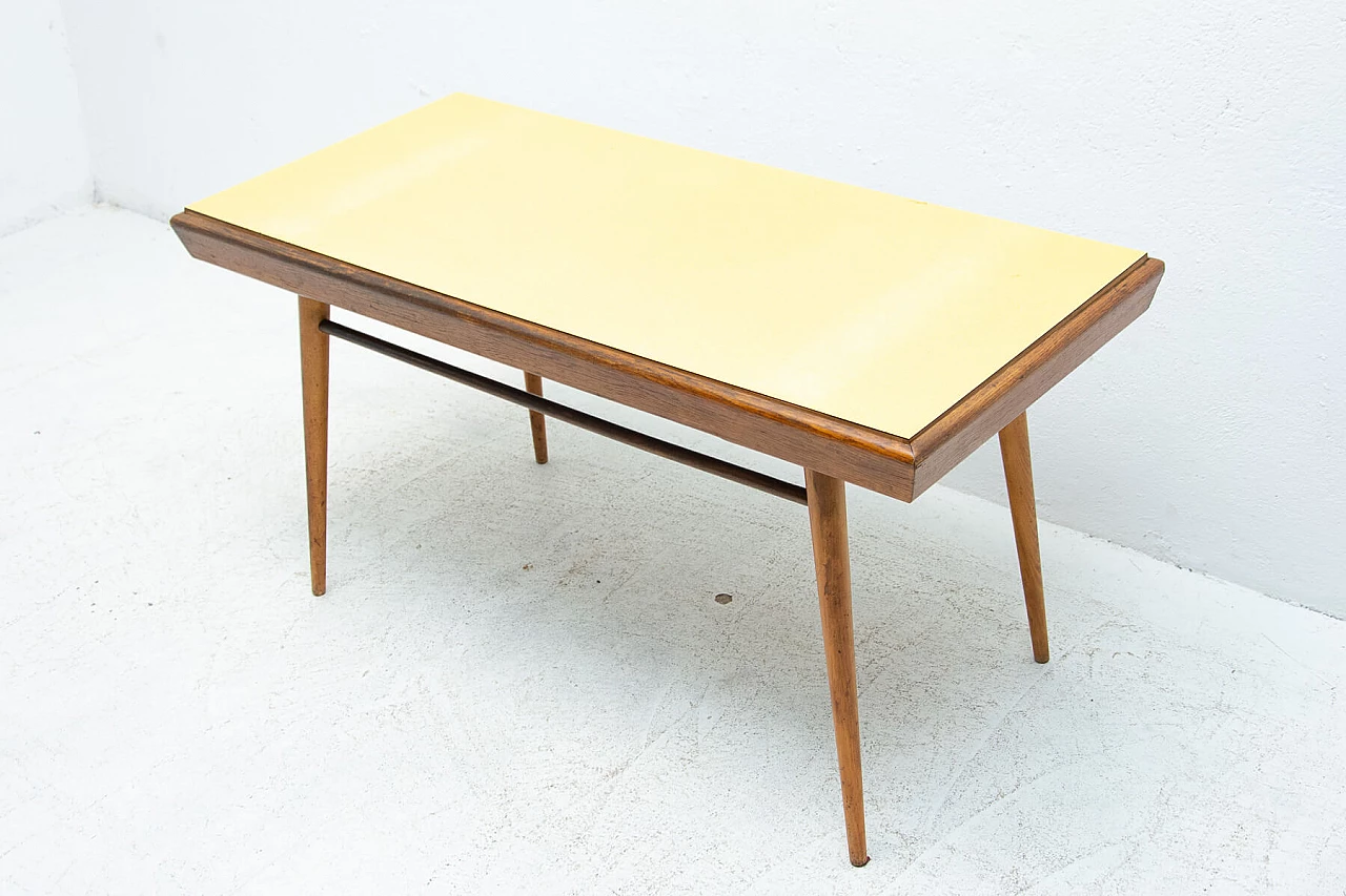 Formica and beech coffee table, 1960s 1452620