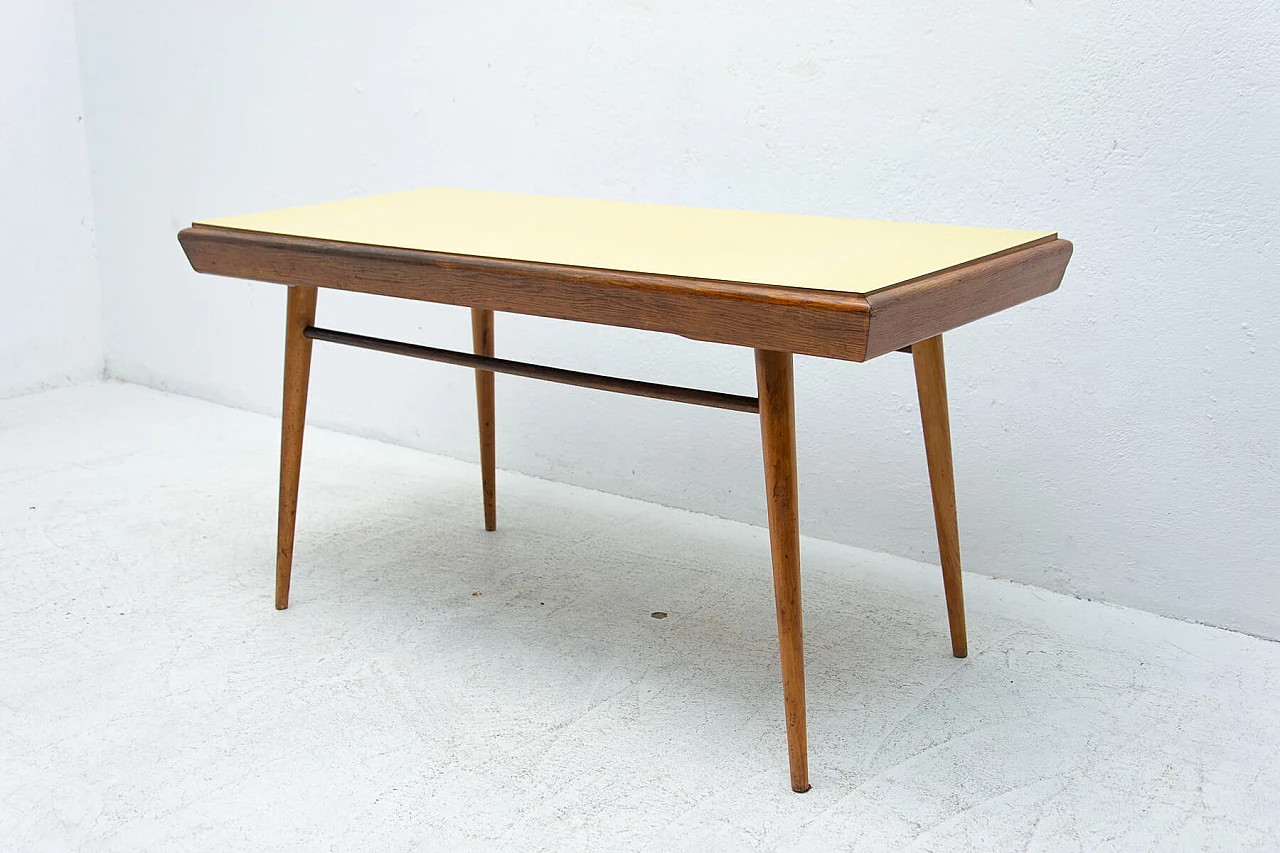 Formica and beech coffee table, 1960s 1452621