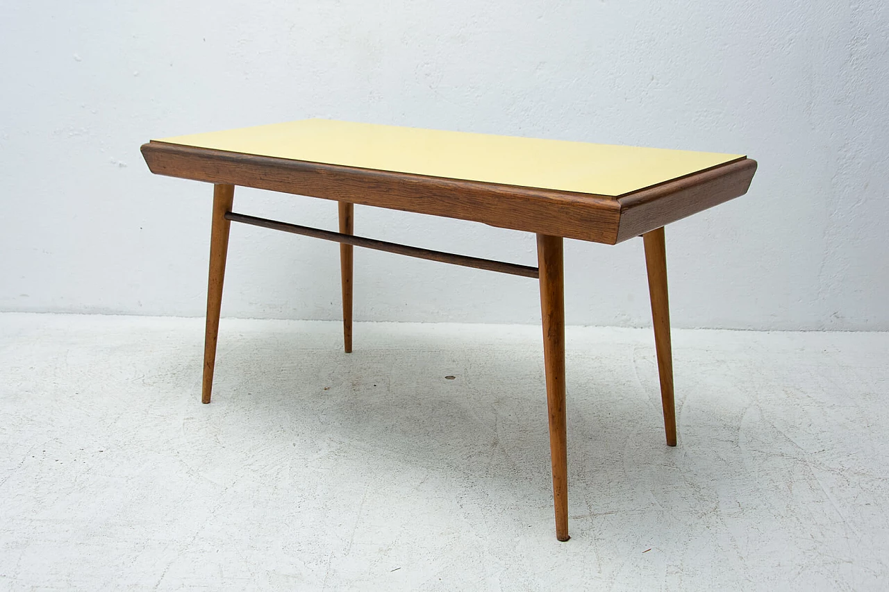 Formica and beech coffee table, 1960s 1452623