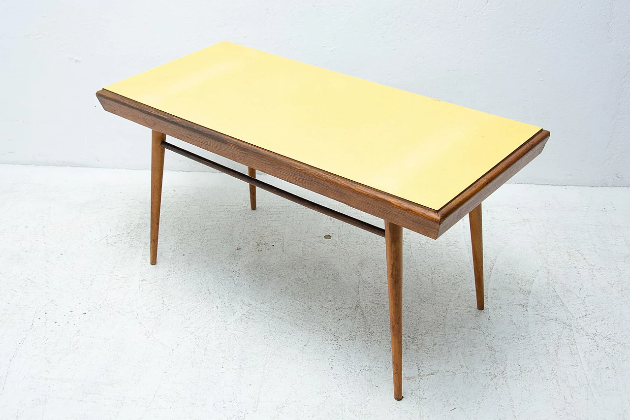 Formica and beech coffee table, 1960s 1452624