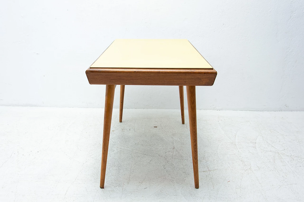 Formica and beech coffee table, 1960s 1452626
