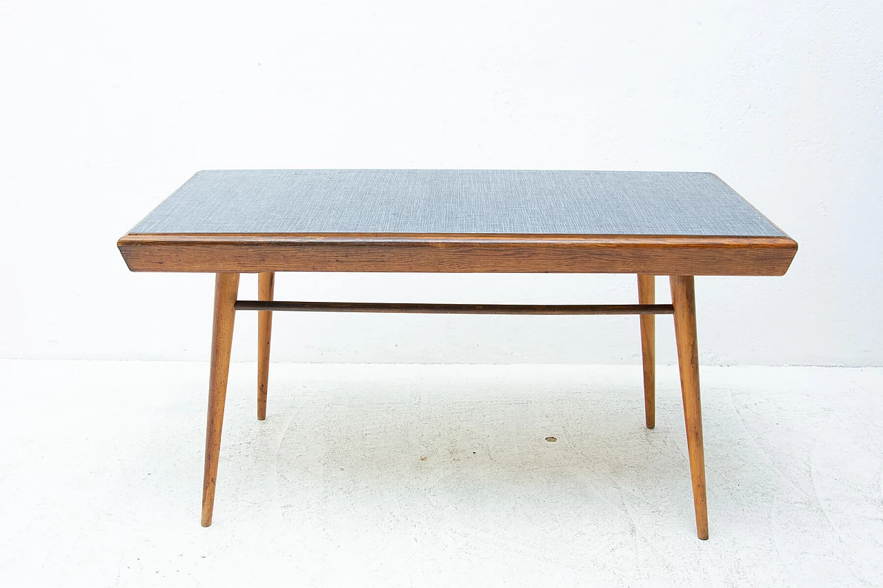 Formica and beech coffee table, 1960s 1452628