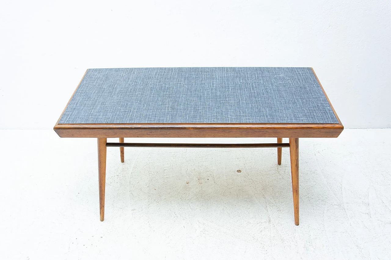 Formica and beech coffee table, 1960s 1452629